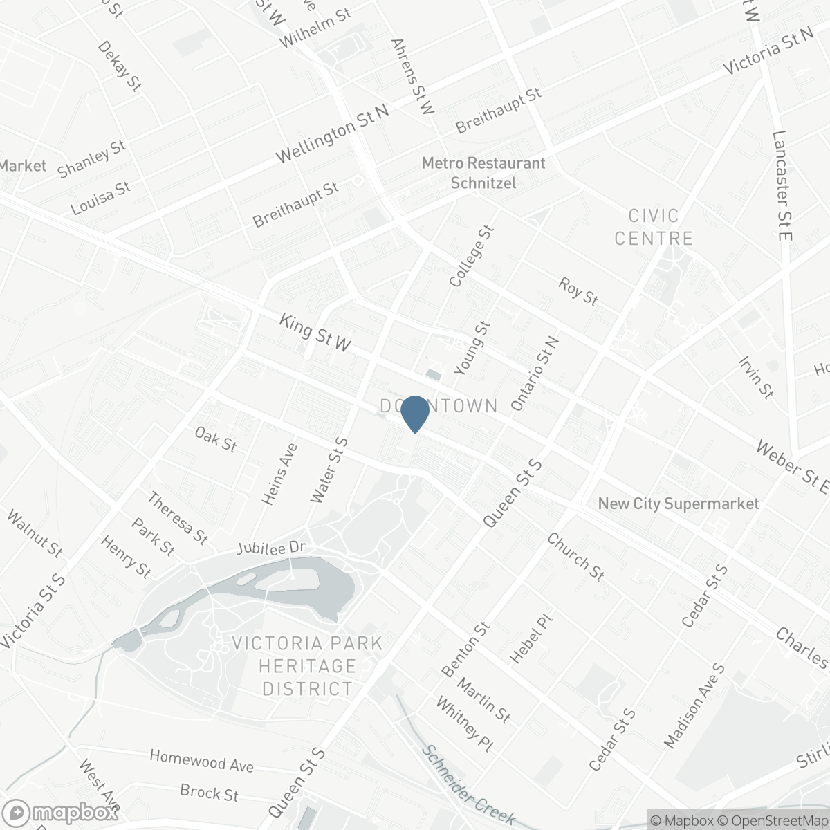 602 - 60 CHARLES STREET W, Kitchener, Ontario N2G 0C9